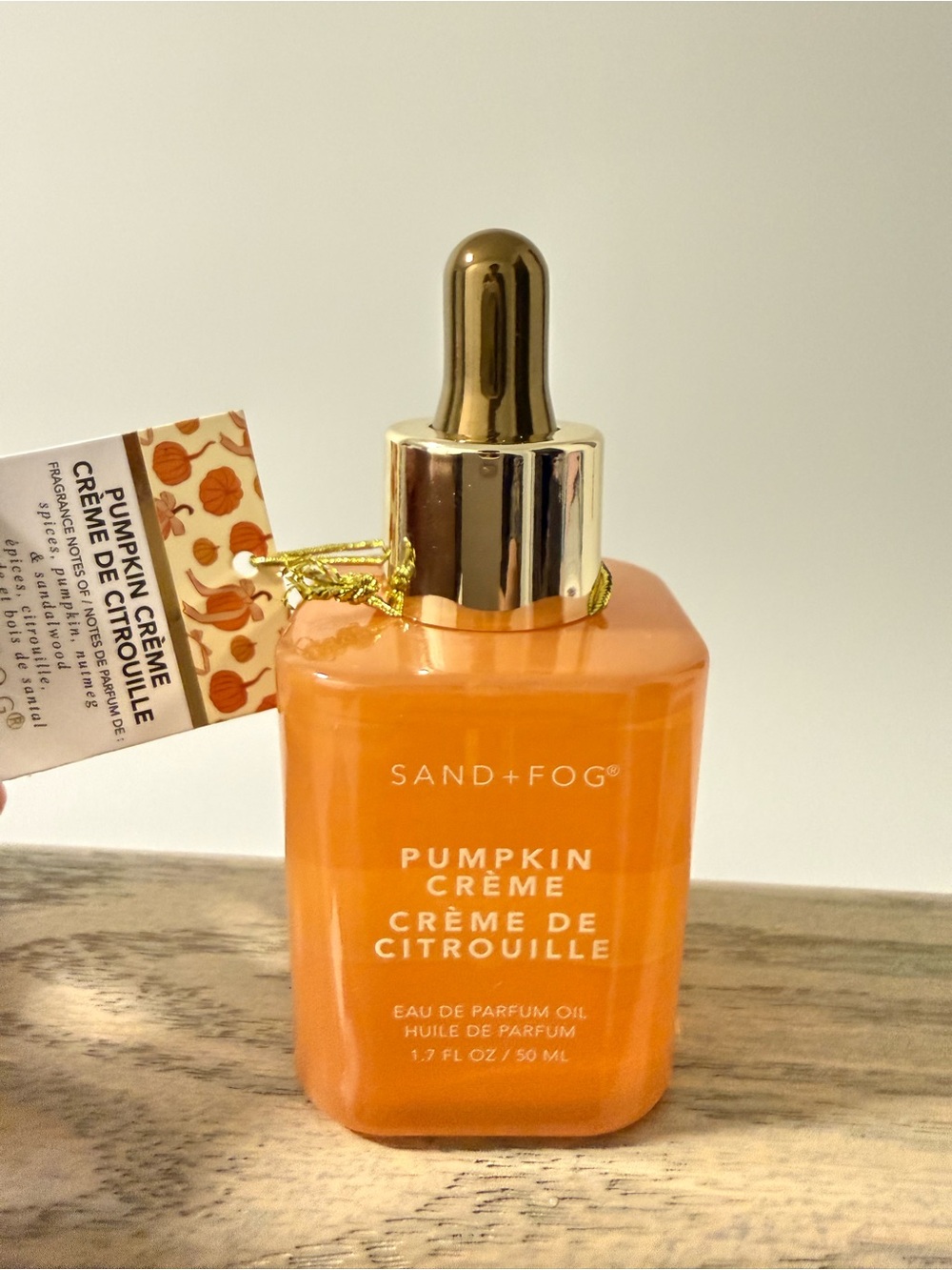 Sand+fog Pumpkin Crème Eau de Parfum Oil